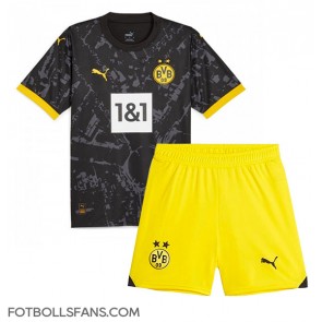 Borussia Dortmund Replika Bortatröja Barn 2023-24 Kortärmad (+ Korta byxor)